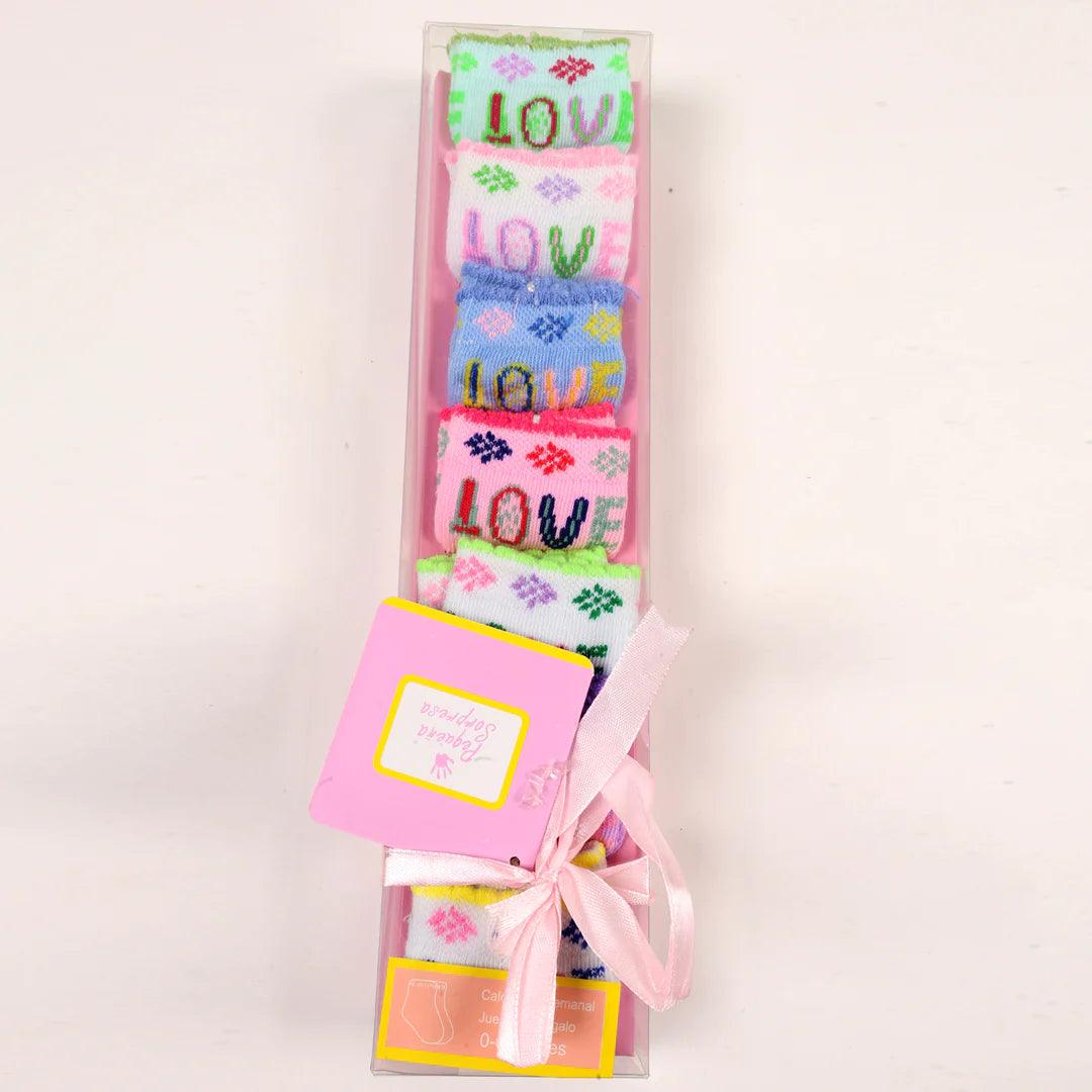 Toddler Soft Fabric Socks Pack Of 7 - KiddieWink - Gifts They'll Love