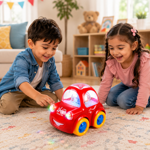 FunBlast 360° Musical Bump & Go Electric Car