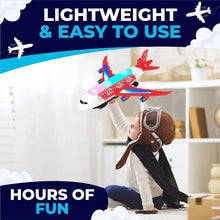 Lightning & Musical Airplane Toy For Kids