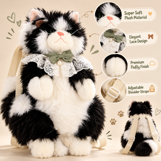 Plush Character Backpack For Kids