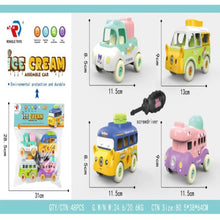 Ice Cream Car DIY Toy – 4 Pcs Set