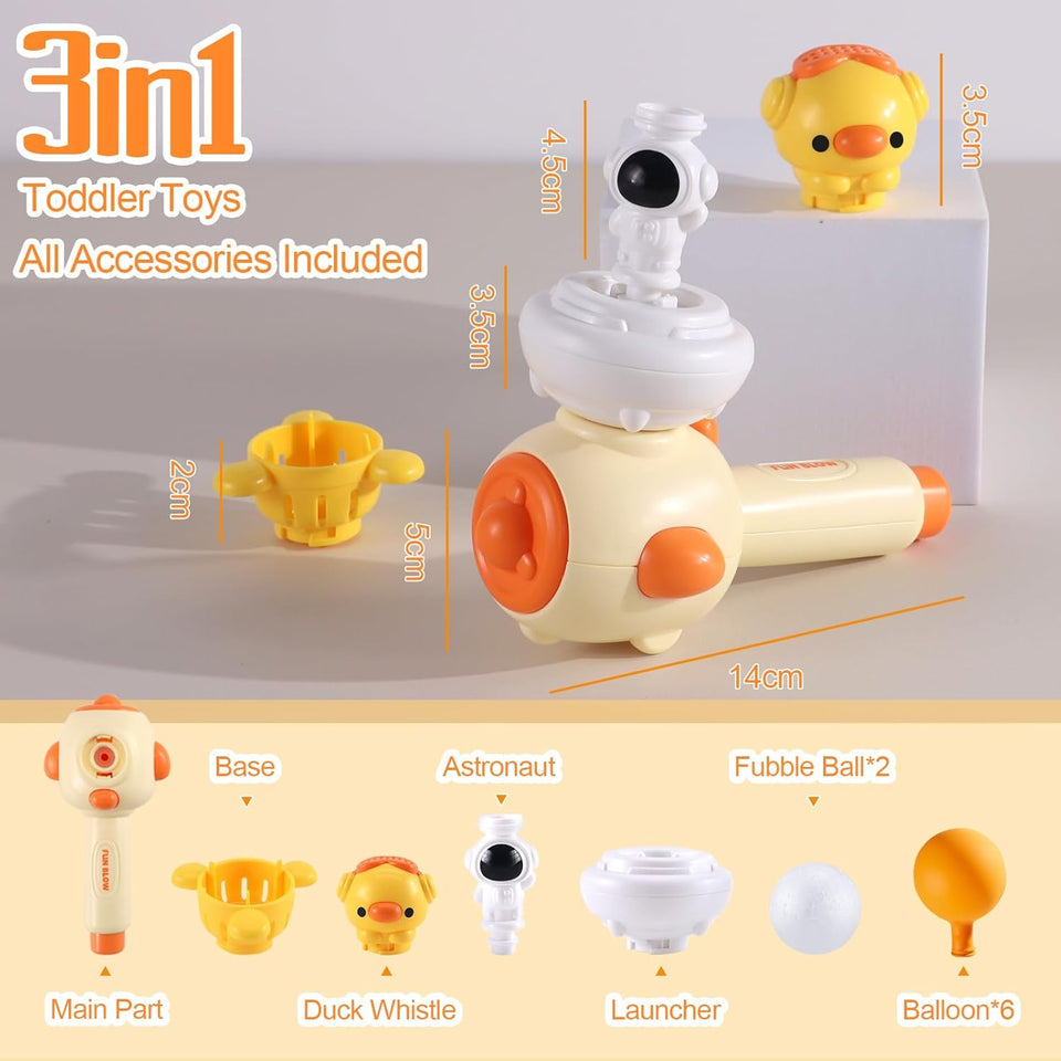 3 in 1 Breathing Exercise Ball Blower Toy For Kids – image 8 – KiddieWink