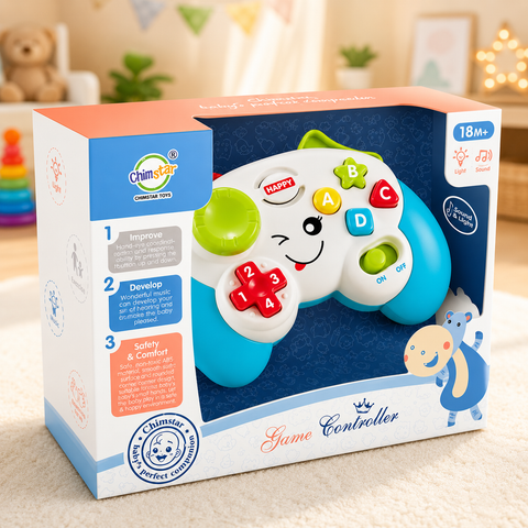 Interactive Musical Steering Wheel Toy for Kids