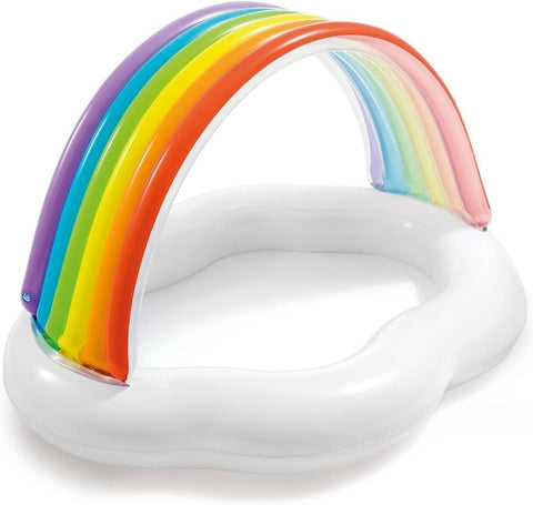 Rainbow Cloud Inflatable Baby Pool