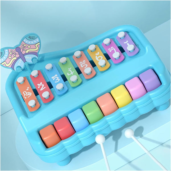 2 in 1 Baby Xylophone Piano Musical Toy For Kids