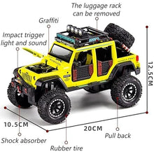 Diecast Model Jeep Wrangler Rubicon 1/24