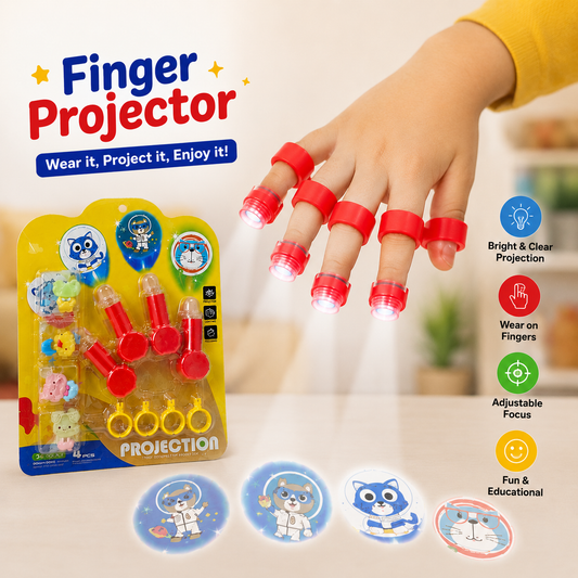Interactive Finger Lights Projector For Kids