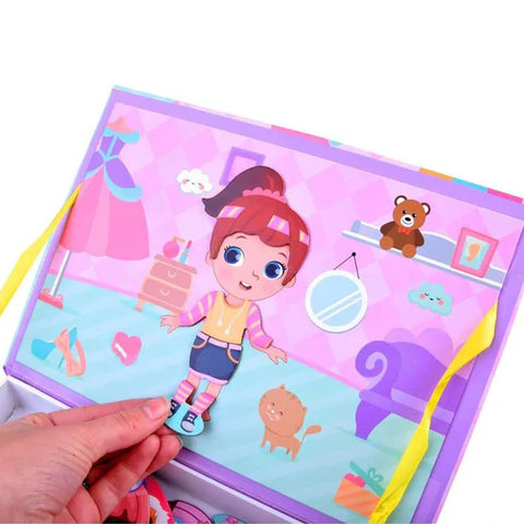 Steam Magnetic Girls Costume Puzzle Book