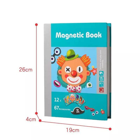 Magnetic Role Transformation Puzzle Book