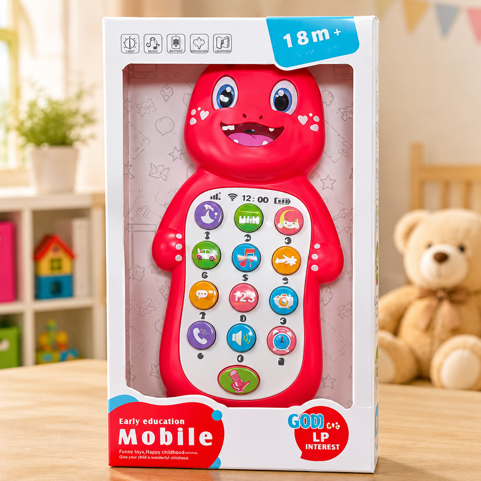 Baby Musical Learning Mobile Phone Toy – image 5 – KiddieWink