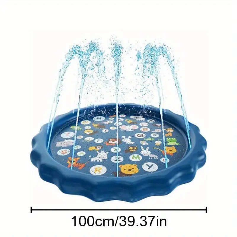 KiddieWink™ Inflatable Splash Sprinkler Mat (100cm) For Kids - KiddieWink - Gifts They'll Love