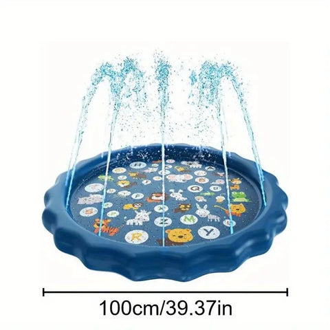 KiddieWink™ Inflatable Splash Sprinkler Mat (100cm) For Kids - KiddieWink - Gifts They'll Love