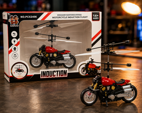 SkyRider Induction Flying Motorcycle Toy