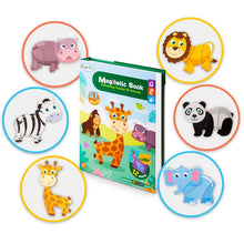 Magnetic Puzzle Book Safari Animals