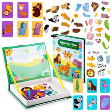 Magnetic Puzzle Book Safari Animals