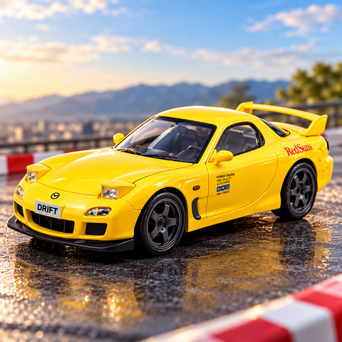 1:43 Mazda RX-7 RC Drift Car