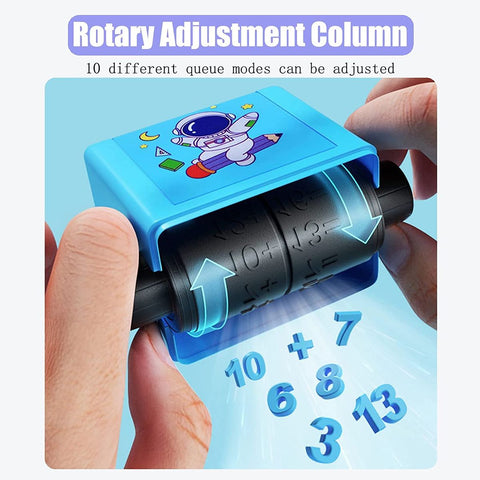 Math Learning Roller Stamp for Kids (Add & Subtract)