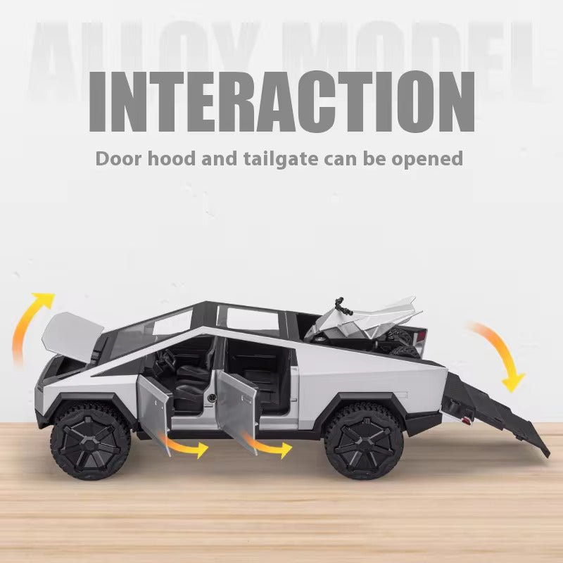 Diecast Model Tesla Cyber Truck 1/24 - KiddieWink - Gifts They'll Love