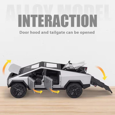 Diecast Model Tesla Cyber Truck 1/24 - KiddieWink - Gifts They'll Love