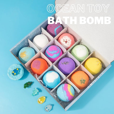Generic Ocean Themed Bath Bomb Gift Set For Children