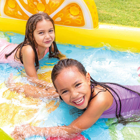 Tutti Frutti Kids' Adventure Inflatable Pool with Water Slide