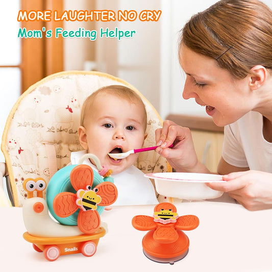 6 IN 1 Windmill Snail Spinner Sensory Toy - KiddieWink - Gifts They'll Love