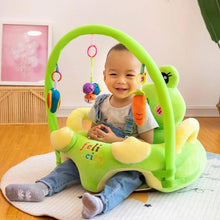 Cute Plush Animal Shape Baby Seat Fitness Rack with Rod