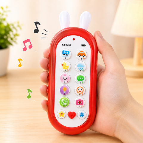 Interactive Light & Sound Learning Phone Toy