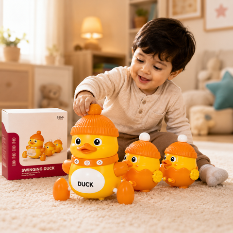 Lightning & Musical Swinging Duck Toy