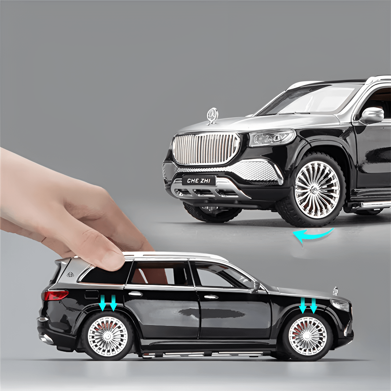 Diecast Model Mercedes Maybach GLS600 1/24 - KiddieWink - Gifts They'll Love