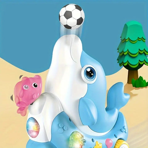 Dolphin Concert Toy with Lights, Music & Ball Balancing For Kids