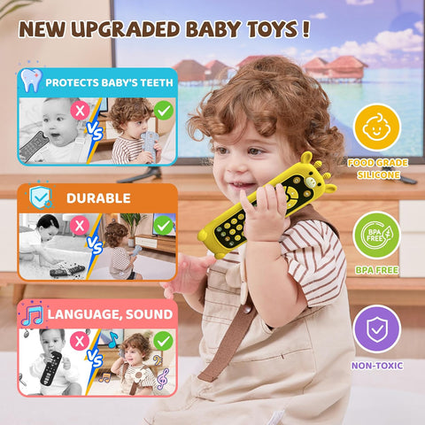 Remote Control Silicone Teething Toy