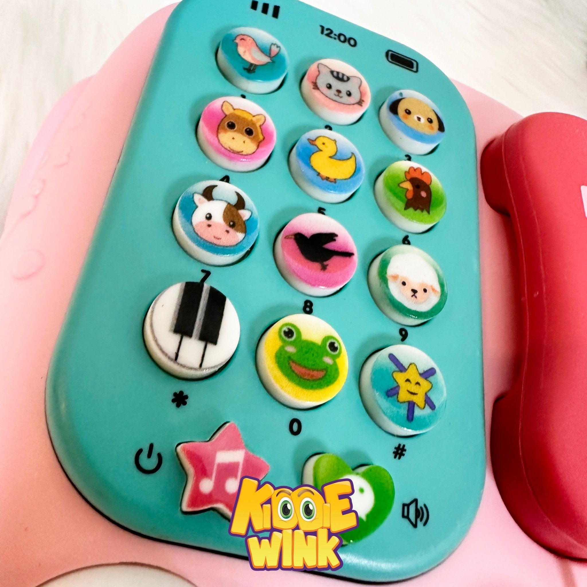 360° Rotating Gear Airplane & Music Telephone Car For Kids - KiddieWink - Gifts They'll Love