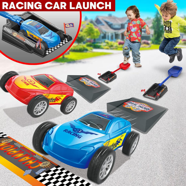 2 In 1 Rocket & Racer Car Toy For Kids