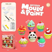 Mould & Paint Set – Dessert DIY Plaster Toys Kids