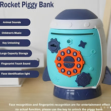 Musical Rocket Style Money Bank For Kids