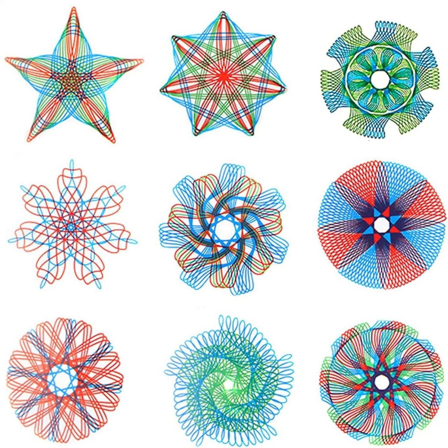 Multi - Functional Spirograph Geometric Ruler for Students - KiddieWink - Gifts They'll Love