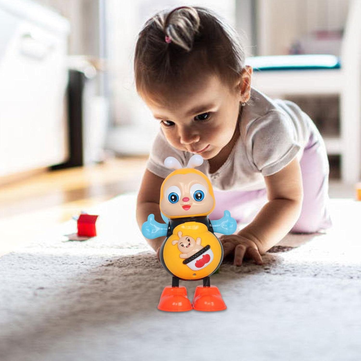 Lightning & Musical Cute Bee Toys For Kids - KiddieWink - Gifts They'll Love