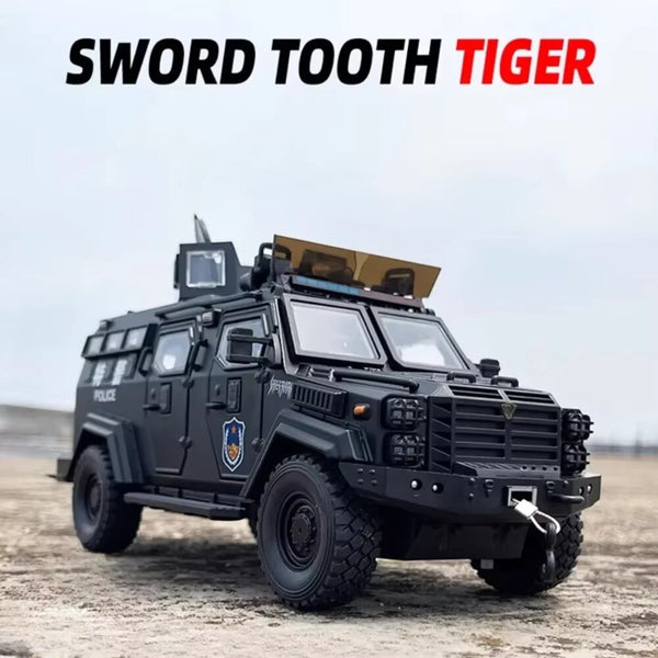 Diecast Model Saber Toothed Arm Tiger 1/24