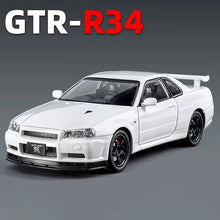 Diecast Model Nissan Skyline GTR R34 1/24