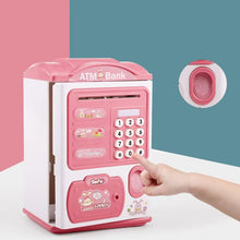 Mini ATM Money Box with Fingerprint & Password Code