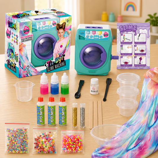 Creative Diy Tie Dye Slime Making Machine for Kids