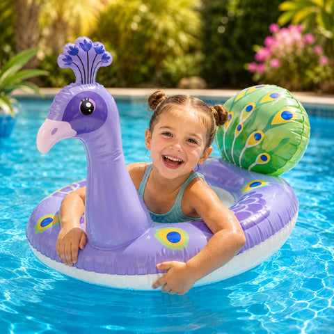 Intex Peacock Kids Inflatable Pool Float