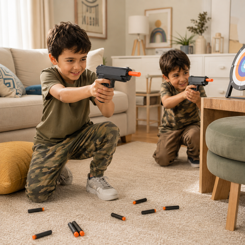 Soft Bullet Kids City Battle Toy Pistol
