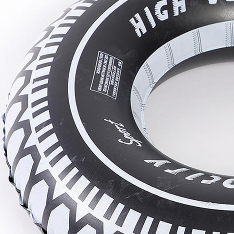 Inflatable Tyre Shaped Pool Tube For Kids