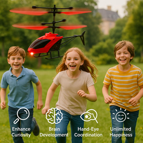 SkyRider™ RC Flying Helicopter Toy for Kids