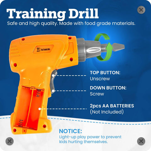 4 In 1 Drill Creative Double Sided Box Toy