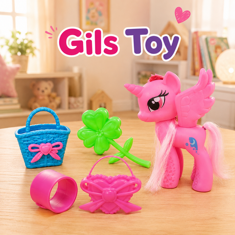 My Happy Horse Winged Unicorn Play Set
