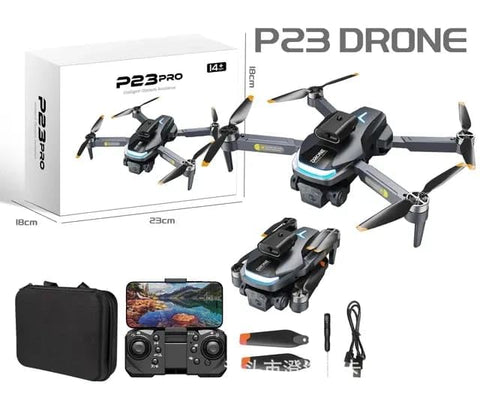 Foldable P23 Pro RC Drone With Dual Camera
