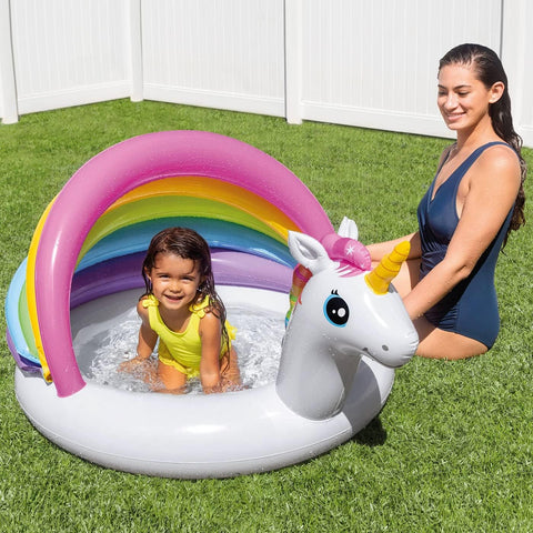 Unicorn Rainbow Cover Baby Pool